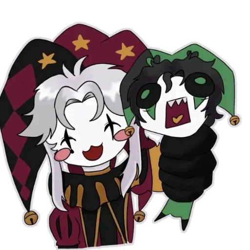 🥰 Стикер «Pierrot The Freak Circus» для Telegram