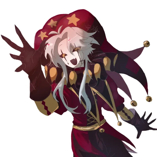 ❤ Стикер «Pierrot The Freak Circus» для Telegram
