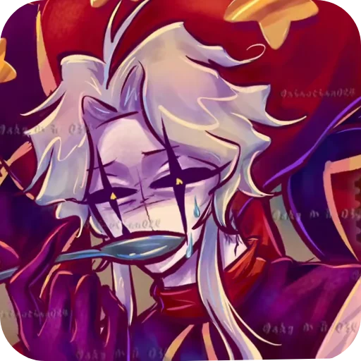 😑 Стикер «Pierrot The Freak Circus» для Telegram