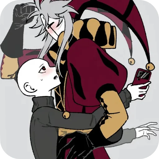 😚 Стикер «Pierrot The Freak Circus» для Telegram