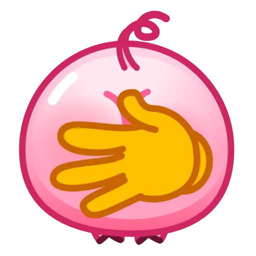 Стикер 36 Pig Emoji - анимированные эмоджи-свинка
