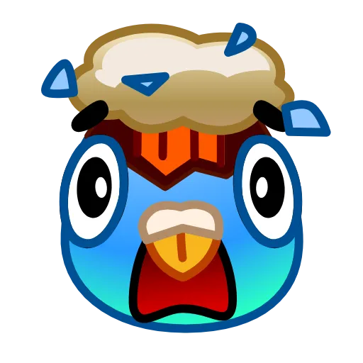 Стикер 18 Pigeon Emoji
