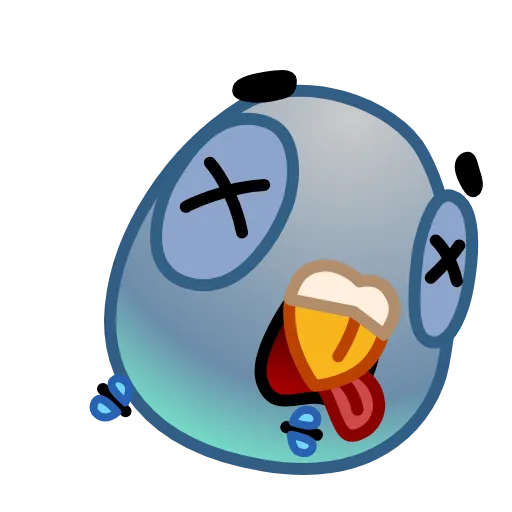Стикер 25 Pigeon Emoji