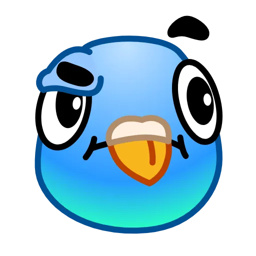 Стикер 9 Pigeon Emoji