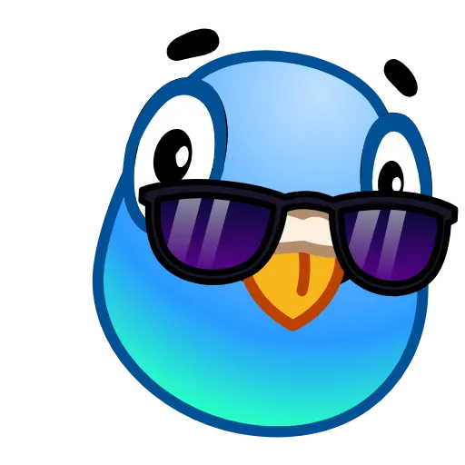 Стикер 11 Pigeon Emoji