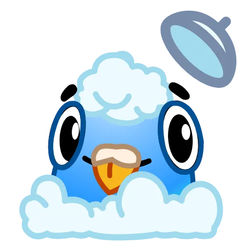 Стикер 40 Pigeon Emoji