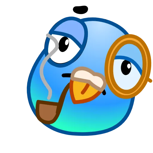 Стикер 10 Pigeon Emoji
