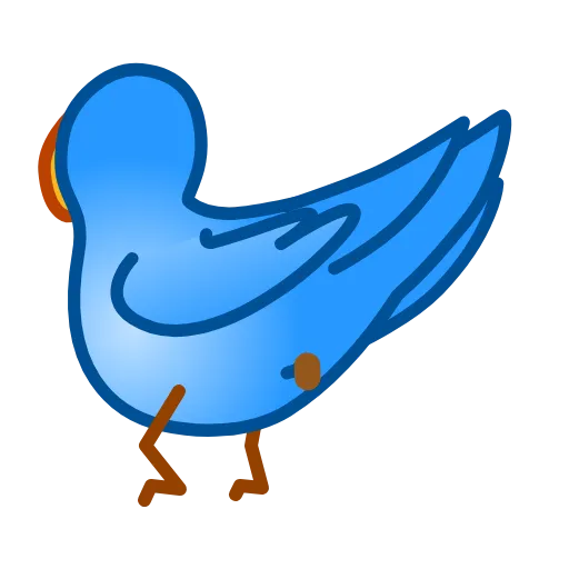 Стикер 39 Pigeon Emoji