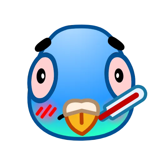 Стикер 29 Pigeon Emoji