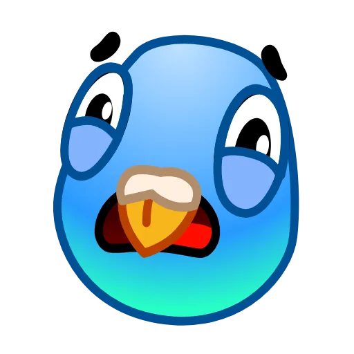 Стикер 15 Pigeon Emoji