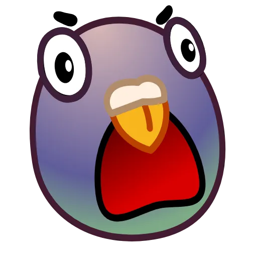 Стикер 17 Pigeon Emoji
