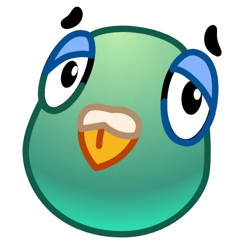 Стикер 26 Pigeon Emoji
