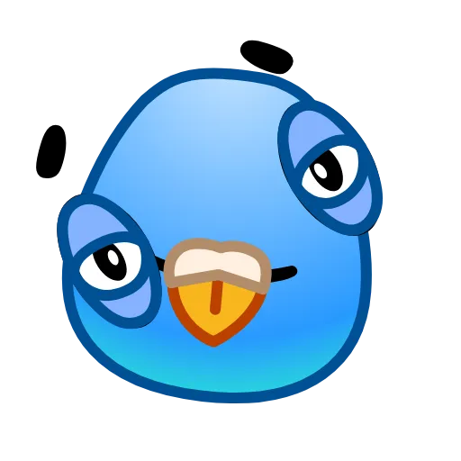 Стикер 4 Pigeon Emoji