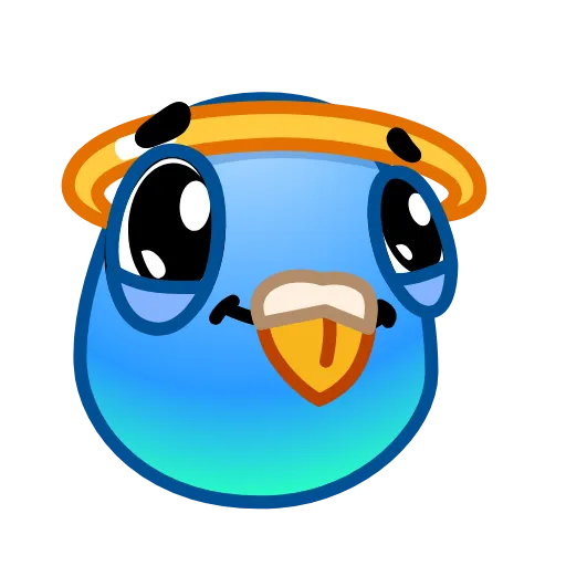 Стикер 3 Pigeon Emoji