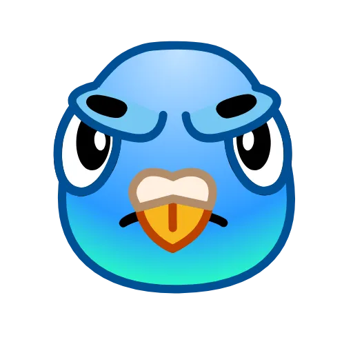 Стикер 16 Pigeon Emoji