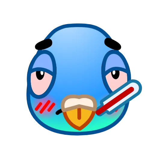 Стикер 29 Pigeon Emoji