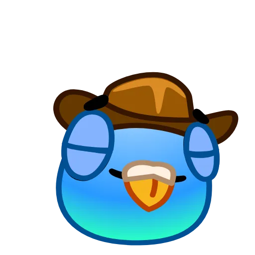 Стикер 31 Pigeon Emoji