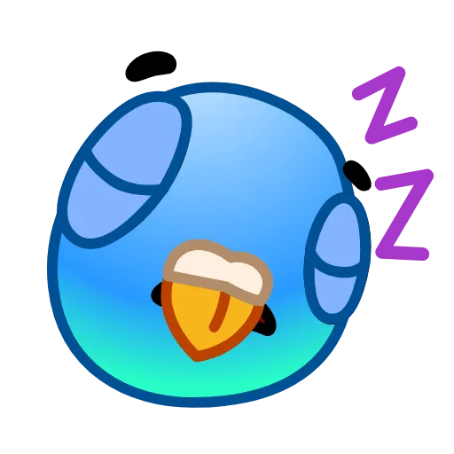 Стикер 23 Pigeon Emoji