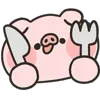Стикер 60 Piggos