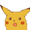 Стикер 15 Pikachu Pokemon - анимированный пикачу