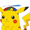 Стикер 8 Pikachu Pokemon - анимированный пикачу