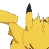 Стикер 41 Pikachu Pokemon - анимированный пикачу