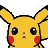 Стикер 32 Pikachu Pokemon - анимированный пикачу