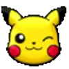 Стикер 60 Pikachu Pokemon - анимированный пикачу