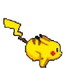 Стикер 2 Pikachu Pokemon - анимированный пикачу