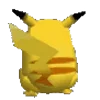 Стикер 44 Pikachu Pokemon - анимированный пикачу