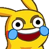 Стикер 50 Pikachu Pokemon - анимированный пикачу