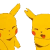 Стикер 7 Pikachu Pokemon - анимированный пикачу
