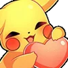 Стикер 46 Pikachu Pokemon - анимированный пикачу