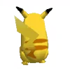 Стикер 5 Pikachu Pokemon - анимированный пикачу