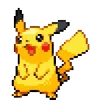 Стикер 14 Pikachu Pokemon - анимированный пикачу
