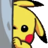 Стикер 10 Pikachu Pokemon - анимированный пикачу