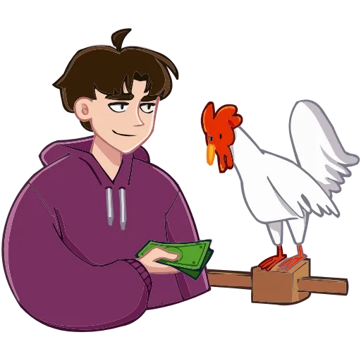 🐓 Эмодзи «Пикчер» для Telegram