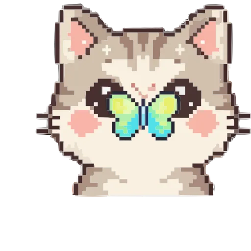 😻 Эмодзи «Пиксельная весна» для Telegram