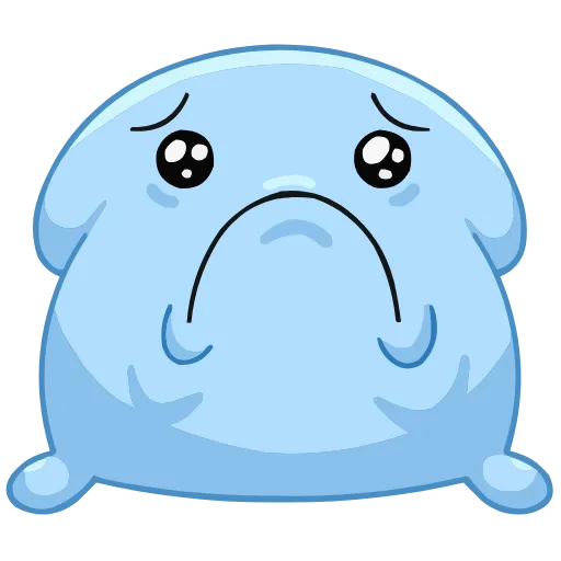☹️ Эмодзи «Подушка» для Telegram