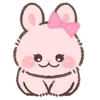Стикер 29 Pink Bunny