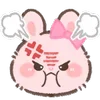Стикер 24 Pink Bunny