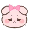 Стикер 18 Pink Bunny