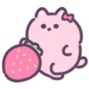 Стикер 7 Pink Cat - розовый котик