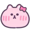 Стикер 31 Pink Cat - розовый котик