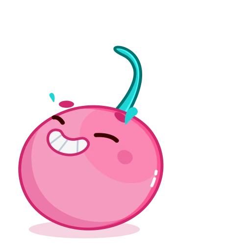 😂 Стикер «Pink Cherry» для Telegram