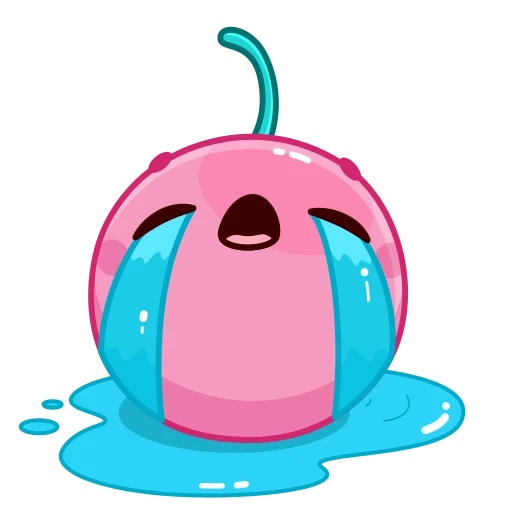 😭 Стикер «Pink Cherry» для Telegram