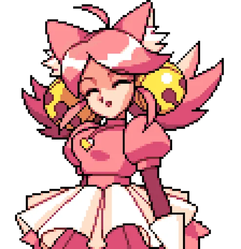 😄 Стикер «Deltarune Pink (Cutie Mew Mew)» для Telegram