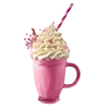 Стикер 30 Pink Food
