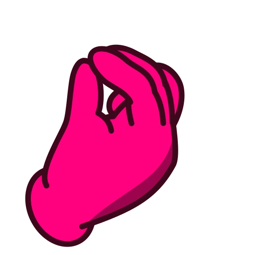 👌 Эмодзи «Pink - розовые рандом эмодзи» для Telegram