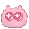Стикер 3 ☺️ Pink Marshmallow